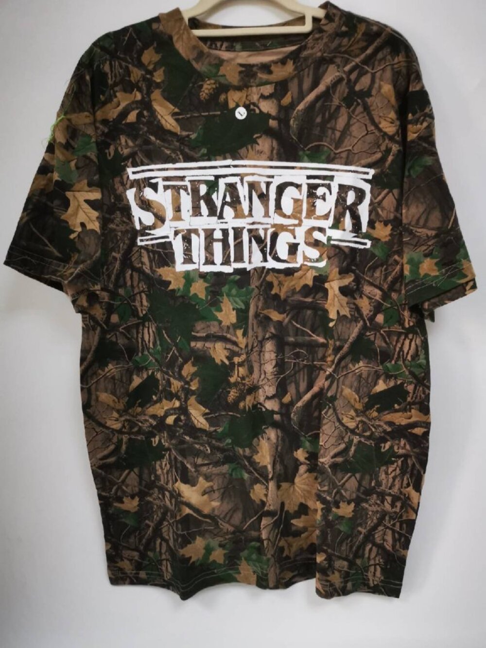 STRANGER THINGS Crew Neck Short Sleeve Loose T-shirt Unisex